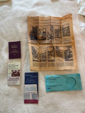 Curious Punishments of Colonial Days/Declaration of Independence Memorabilia
